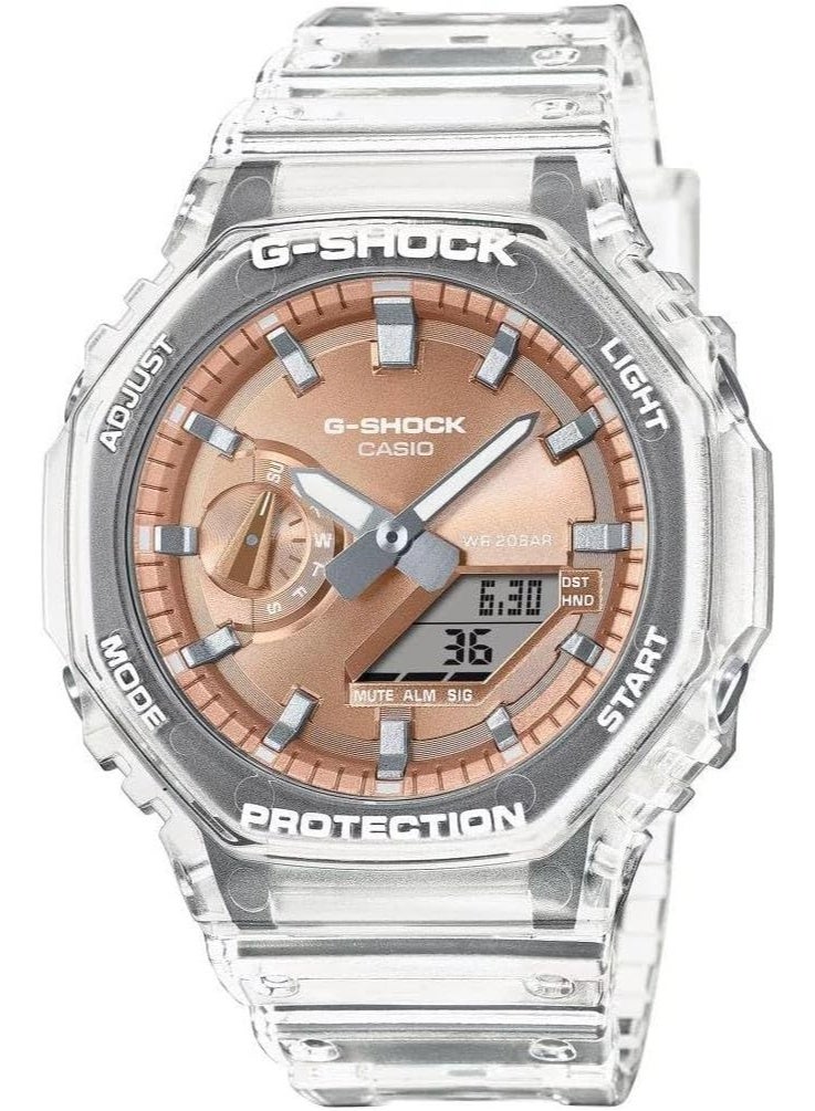 G-SHOCK Casio G-Shock GA-2100BM-7A5DR Men's Analog-Digital Watch - Pink - Image 1