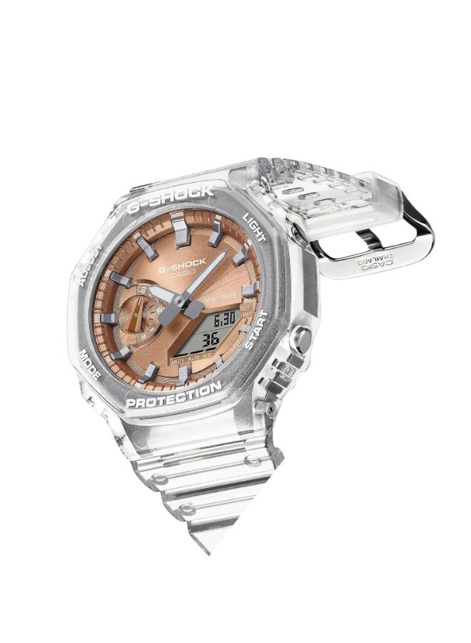 G-SHOCK Casio G-Shock GA-2100BM-7A5DR Men's Analog-Digital Watch - Pink - Image 2