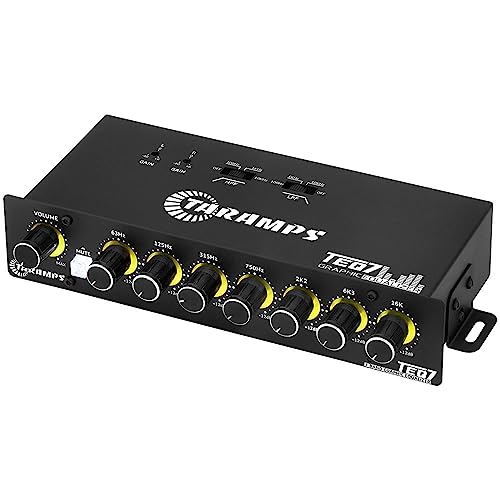 Taramp's موازن صوتي ستيريو 7 نطاقات من تارامب - TEQ7 أصفر - Image 4