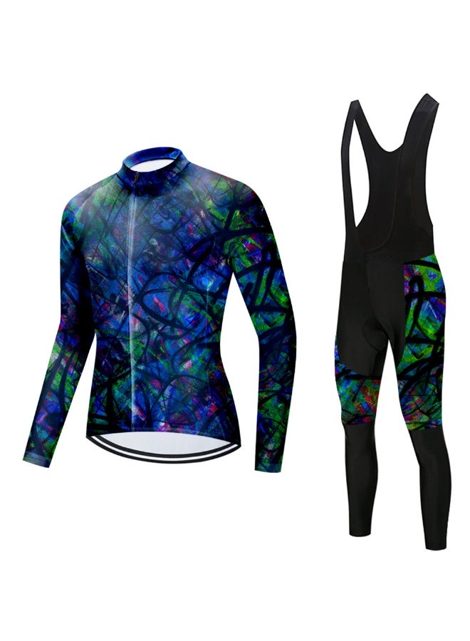 KUYING GR New Summer Outdoor Sunscreen Moisture Absorption Quick Drying Bicycle Women's Cycling Clothing Set - Image 1