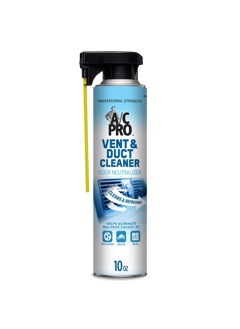 Interdynamics InterDynamics Certified A/C Pro Vent and Duct Cleaner, Professional Strength Odor Eliminator for Cars, Truck, HVAC, 10 Oz  - Image 1