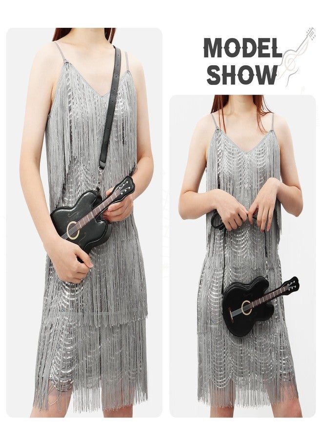 SUKUTU Women Violin Shaped Shoulder Bag Creative Music Leather Novelty Crossbody Bags Handbag - Image 2