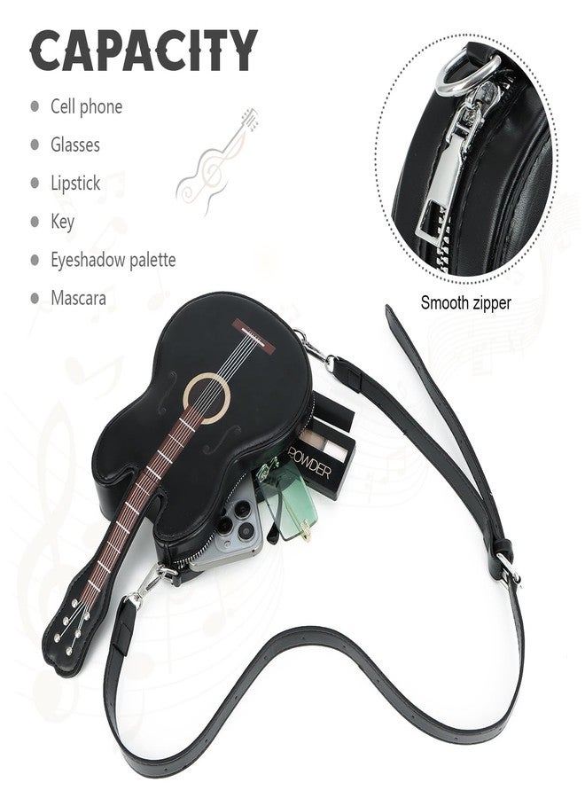 SUKUTU Women Violin Shaped Shoulder Bag Creative Music Leather Novelty Crossbody Bags Handbag - Image 5
