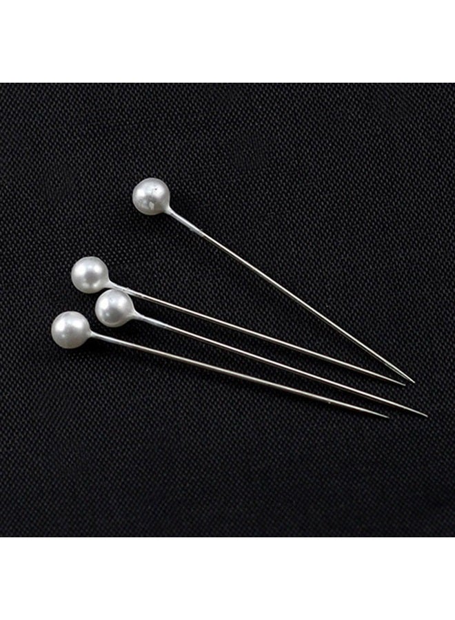 100pcs Pearlized Ball Head Pins Straight Pins Sewing Pins for DIY Sewing Crafts