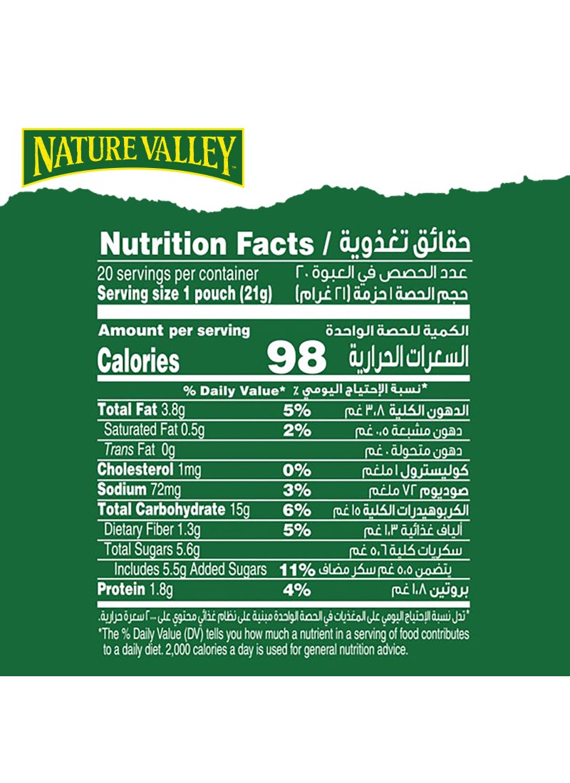Nature Valley ألواح جرانولا مقرمشة بالشوفان والعسل - Image 3