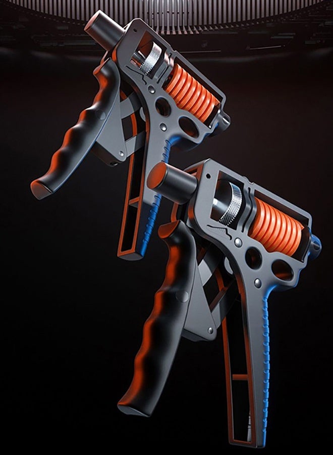 DUNISO Adjustable Hand Grip Strengthener，Grip Strength Trainer，Portable Hand Exerciser，Durable And Sturdy, Wear Resistant And Not Easy To Rust，5 To 165 kg，For Muscle Building And Injury Recover - Image 3