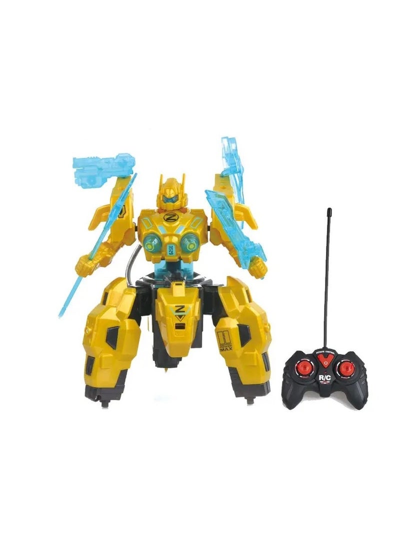 Mobile Force Telecontrol Spray Silver Robot with Remote Control – QF217-1A - Image 1