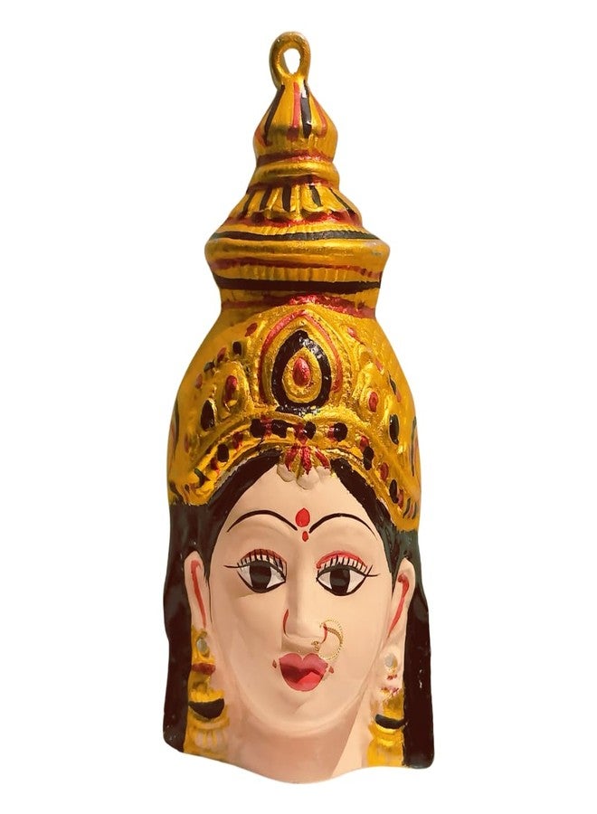 SRI YAGNAA سري ياجنا - لون بشرة وجه لاكشمي 8 بوصات - وجه فارالاكشمي لبوجا - وجه فارالاكسمي أمان للبشرة (F-3) - Image 1