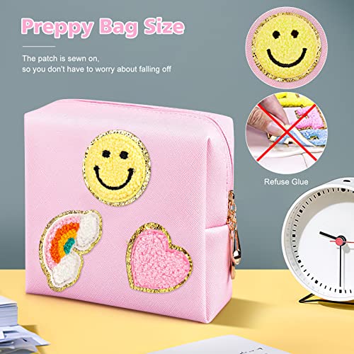 airogym Period Bag for Women, Sanitary Napkin Storage Bag, Functional PU Leather Sanitary Pad Bags for Panty Liners, Tampons, Menstrual Cup Pouches, Sanitary Pads Organizer with Zipper - Image 4