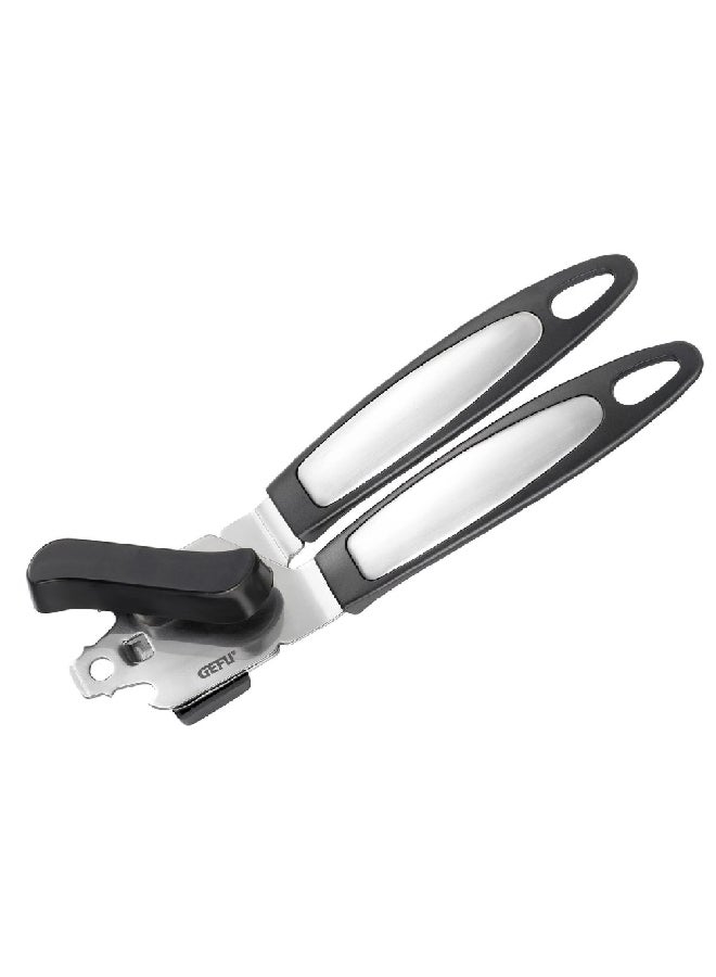 غيفو زينجا، فتاحة علب مصنوعة من المعدن والبلاستيك المتين باللونين الفضي والأسود، 12390