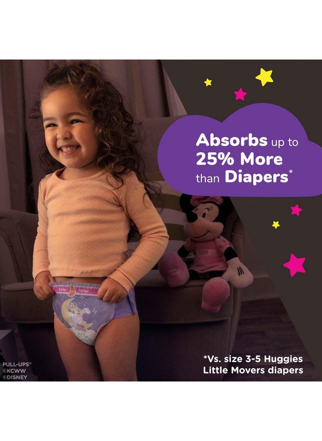 Pull-Ups Pull-Ups Girls' Nighttime Potty Training Pants, Training Underwear, 3T-4T (32-40 lbs), 60 Ct  - Image 3