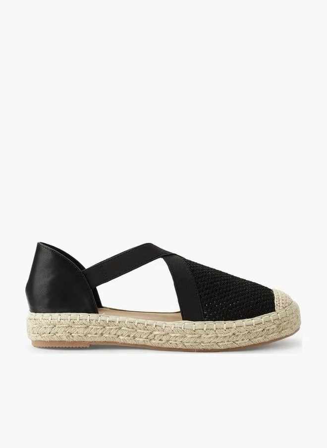 Peppermint Women Textured Espadrille Shoes