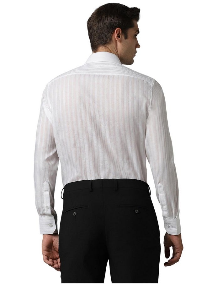 LOUIS PHILIPPE - Louis Philippe Men's Classic Fit Shirt (LPSFMCLP878911_White - Image 1