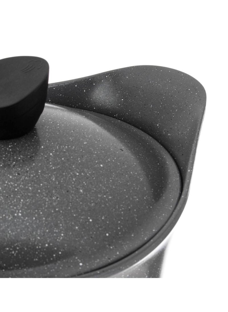 Badraig Gray granite cookware set consisting of 9 pieces  - Image 5