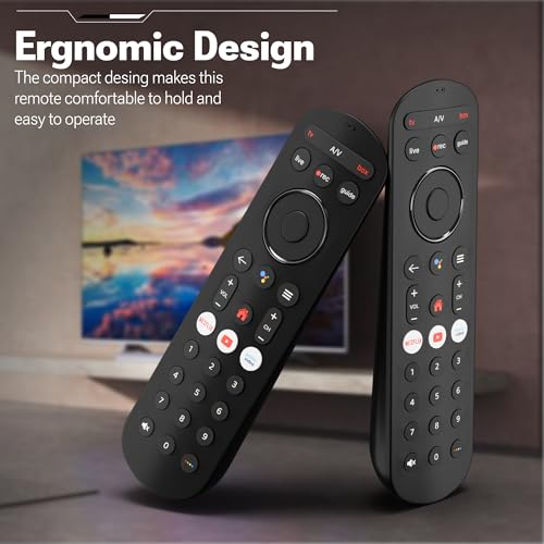 ZdalaMit Original Voice Remote Control Compatible with Airtel Xstream Box Suitable for Fiber Broadband dth HD and SD Smart Android Set Top Box with Voice Function,Google Assistance & Hot Keys - Image 5