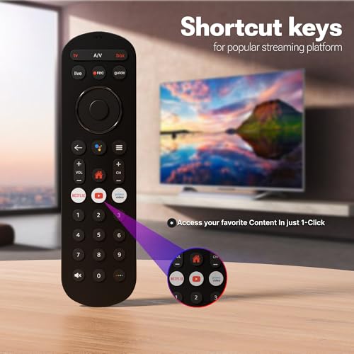 ZdalaMit Original Voice Remote Control Compatible with Airtel Xstream Box Suitable for Fiber Broadband dth HD and SD Smart Android Set Top Box with Voice Function,Google Assistance & Hot Keys - Image 2