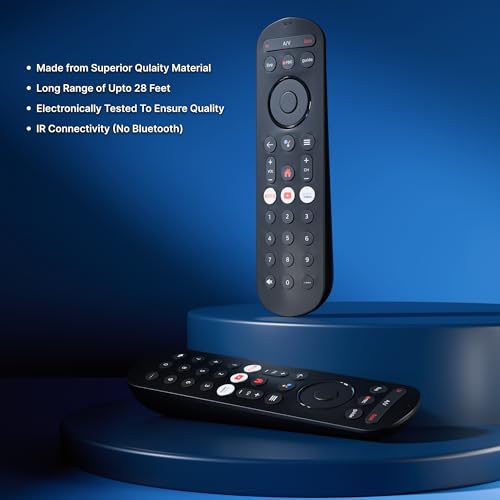 ZdalaMit Original Voice Remote Control Compatible with Airtel Xstream Box Suitable for Fiber Broadband dth HD and SD Smart Android Set Top Box with Voice Function,Google Assistance & Hot Keys - Image 3