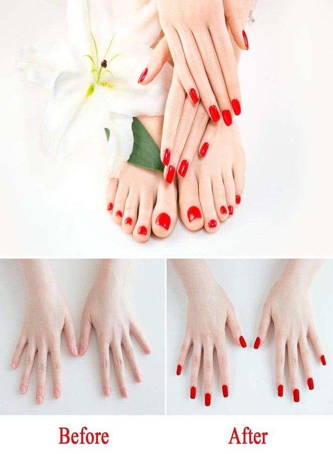 Boao 30 Pieces Wearable Nail Polish Remover Caps Soak off Silicone Gel Fingernail Wrap Cleaner Reusable Caps in Purple, Rosy and Pink for DIY Nail Supplies - Image 5