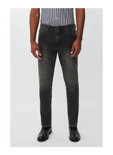 Slim Leg Stretch Grey Jean