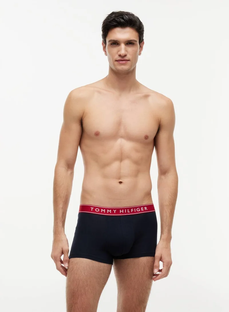 TOMMY HILFIGER 3-Pack Essential Logo Waistband Trunks