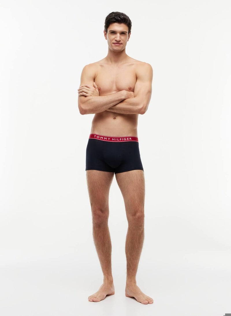 TOMMY HILFIGER 3-Pack Essential Logo Waistband Trunks - Image 3