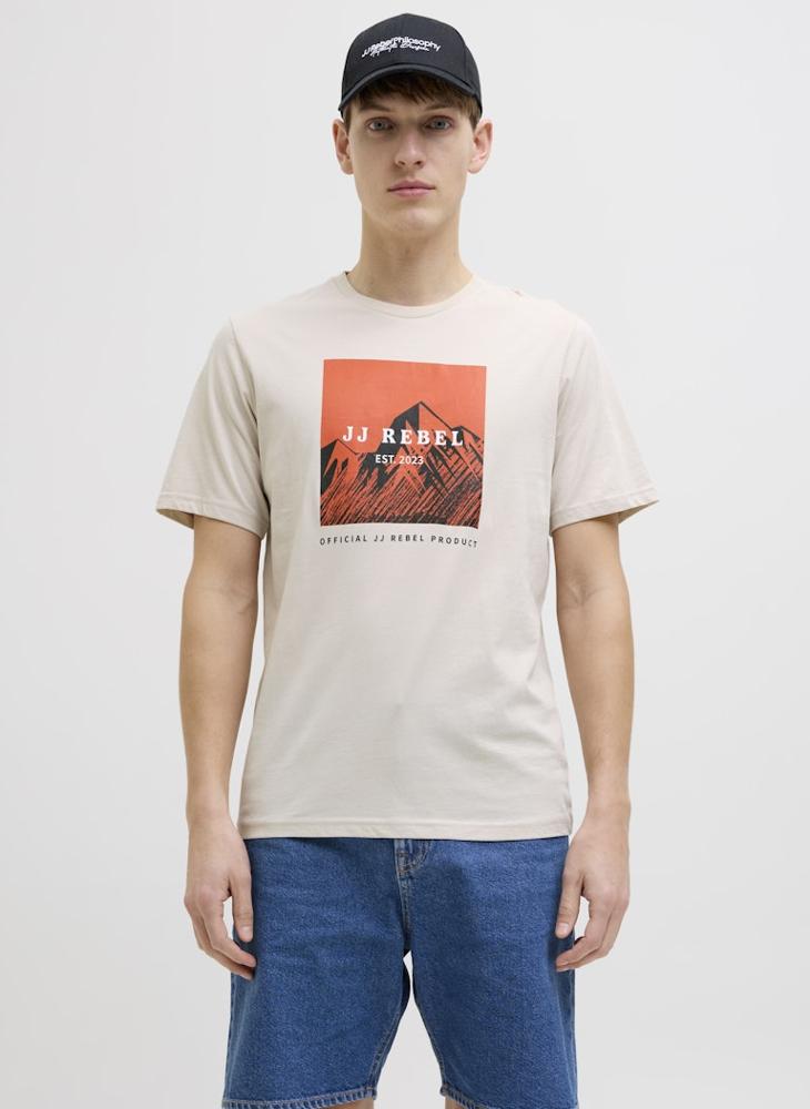 JJ Rebel Jrebraven Graphic Crew Neck T-Shirt  - Image 1