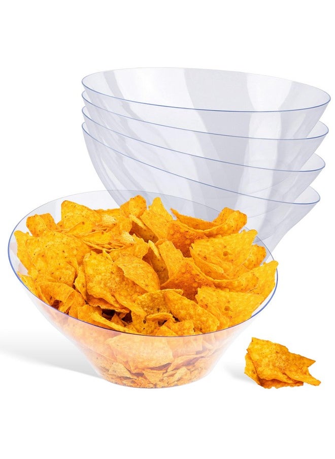 54oz Clear Plastic Serving Bowls (4 Pack) Large Disposable Candy Dishes, Buffet Containers for Chips, Popcorn, Snacks, Punch, Salad Bar, Snack Bowl, Parties, Office Desk, Bridal Shower, Party Supplies - pzsku/ZD5E6C293A15E4E02DDCEZ/45/_/1736571251/8664903b-e2f8-46f5-b5a7-4374116030f7