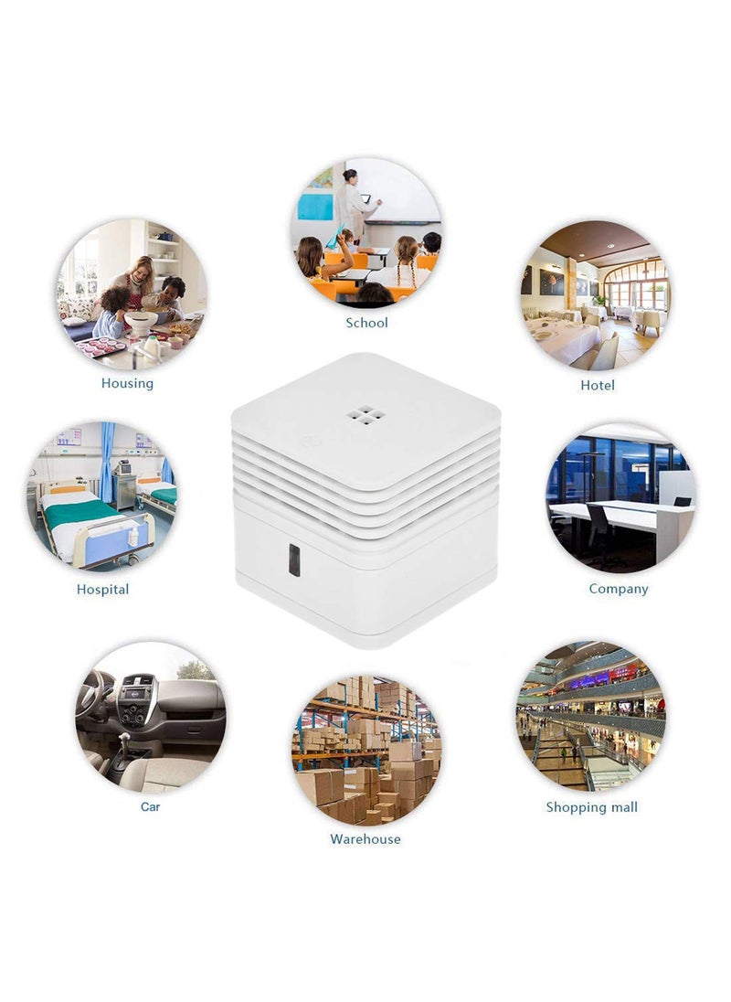 Smiledrive SMILEDRIVE Worlds Smallest Photoelectric Smoke Alarm Detector Plastic with 10 Year Battery 86 x 61 x 58 cm White  - Image 3
