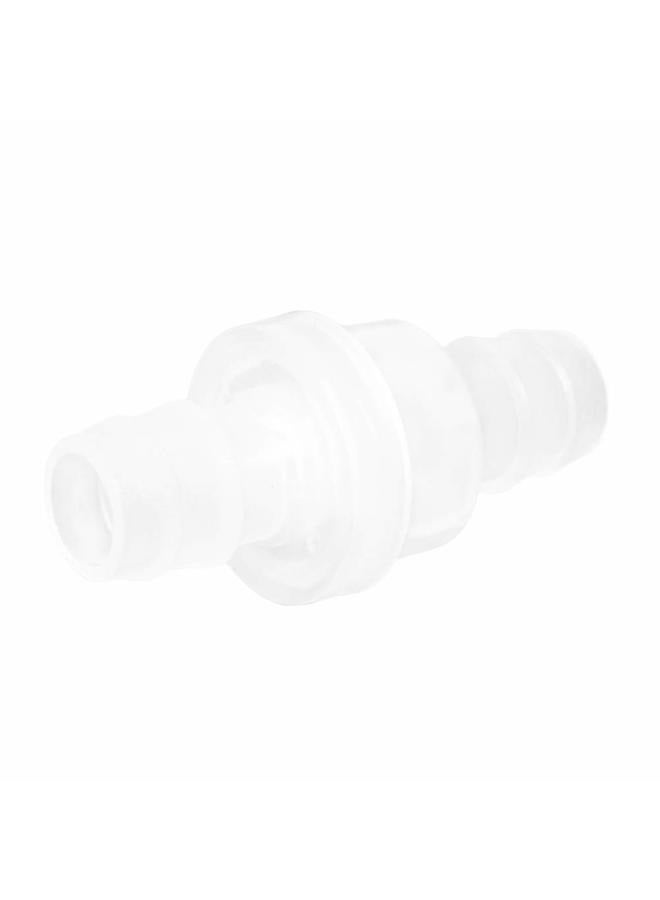 JoyTube 5 عبوات صمام فحص 1/2” (12MM) بلاستيك PVDF مع أنبوب بارب أحادي الاتجاه للغاز السائل والهواء - Image 3