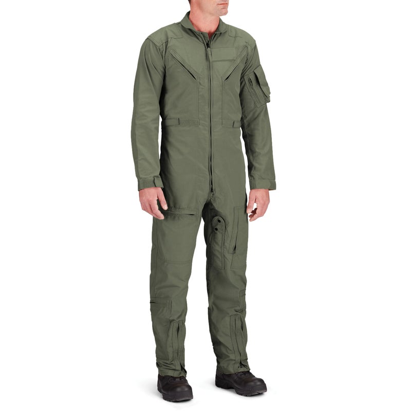 Propper Cotton Twill 27P Flyers Coverall Air Crew and Maintenance Coveralls for Men and Women Freedom Green XXLarge - Image 2