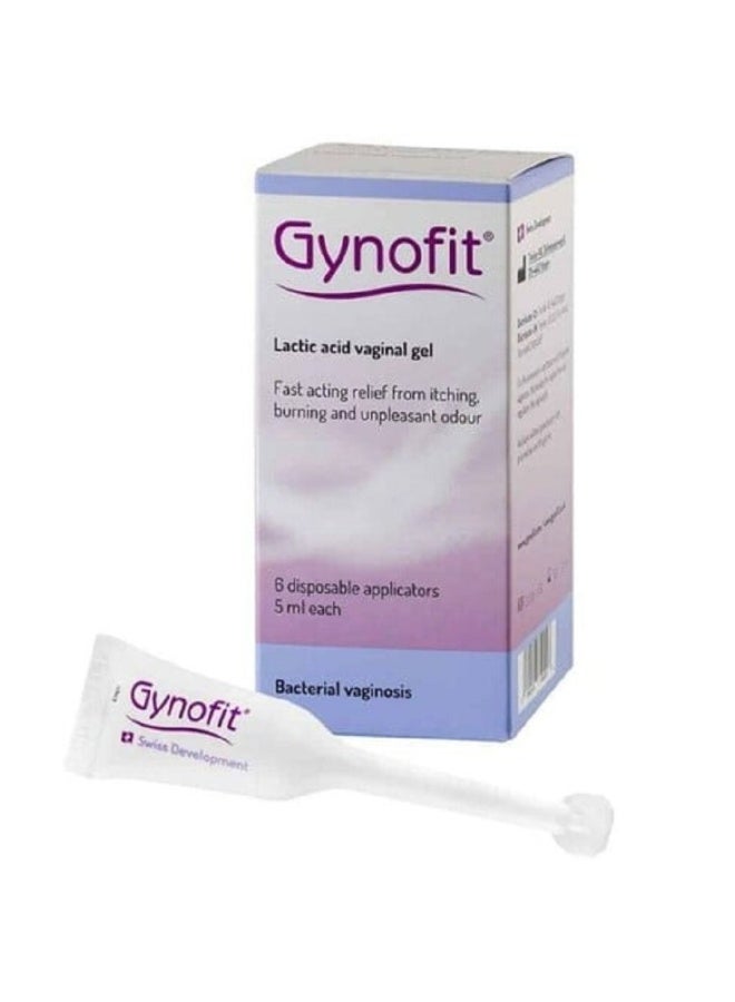 Lactic Acid Vaginal Gel (6 × 5 ml)