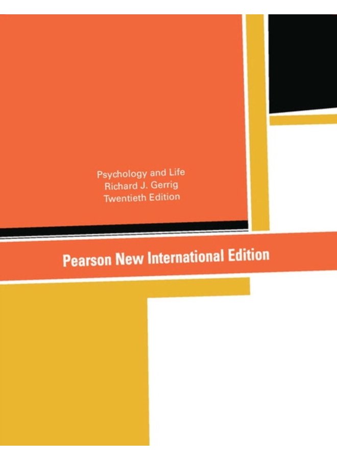 Psychology and Life Pearson New International Edition - Paperback