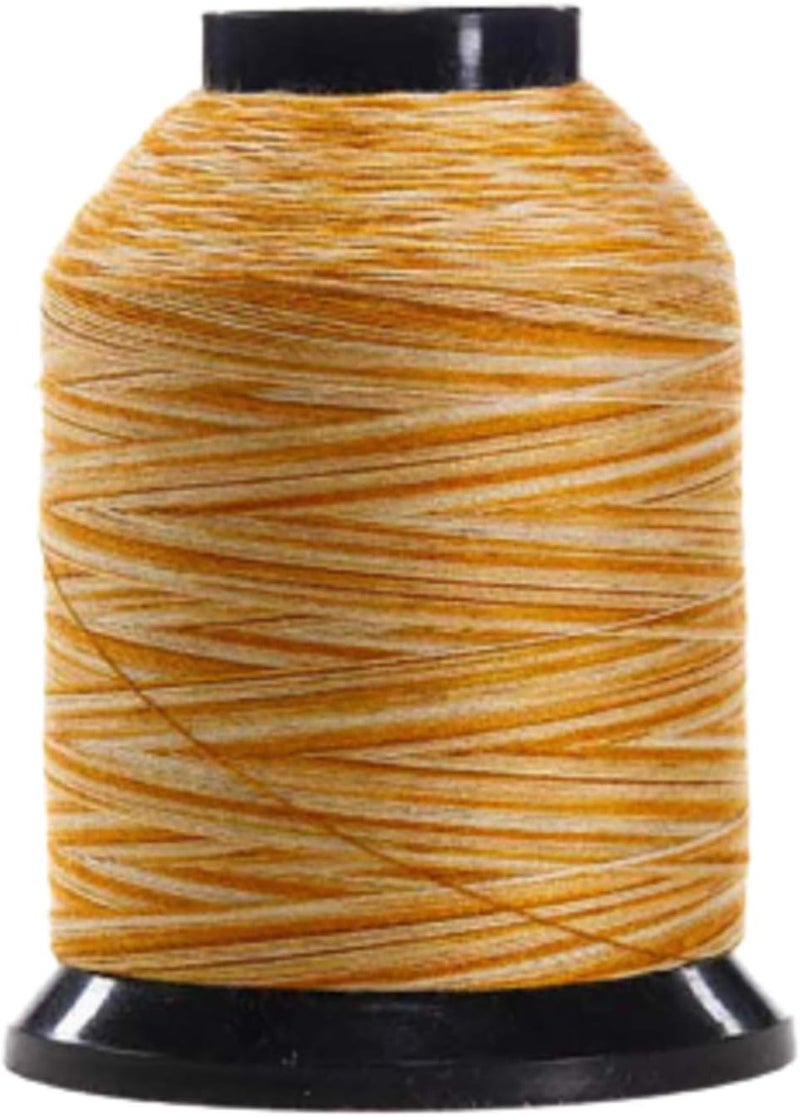 Variegated Thread | 100% Polyester, 3ply, 50wt | 1100yds Stackable Thread Cones for Quilting and Sewing… (Grapefruit)