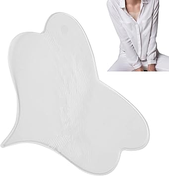 ZJchao Chest Wrinkle Pads Silicone chest pad anti wrinkle reusable Transparent Chest Wrinkle Sticker Washable Washable Anti Wrinkle Silicone Patch Skin Patches decollete chest pads - Image 1