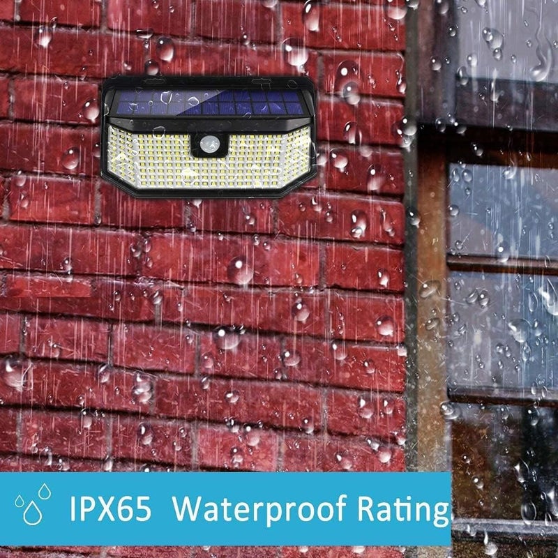 Aootek Solar Outdoor Motion Sensor Lights 2500Lm Solar Panel to 15.3 inÂ² and 3 Modes(Security/Permanent On All Night/Smart Brightness Control) with IP65 Waterproof with Wide Angle(4pack) - Image 5