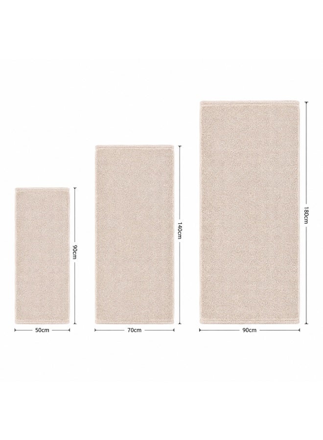 Donetella Towel Set (Pack of 3) – Microfiber 330 GSM – Ultra Soft & Highly Absorbent Quick Dry Bathroom Towel Set with Bath Sheet, Bath Towel & Hand Towel - Image 3