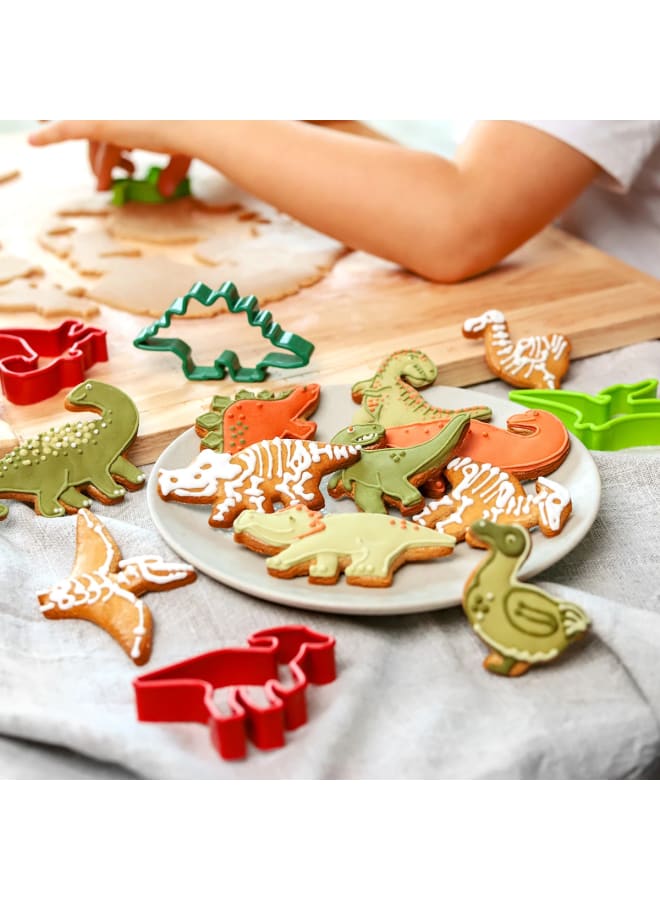 تسكوما طقم قطاعات بسكويت ديناصورات 7 ق "DELICIA KIDS" - Image 2