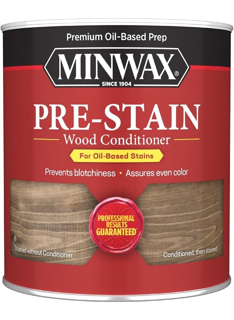 Minwax 1 qt Minwax 61500 Clear PreStain OilBased Wood Conditioner 