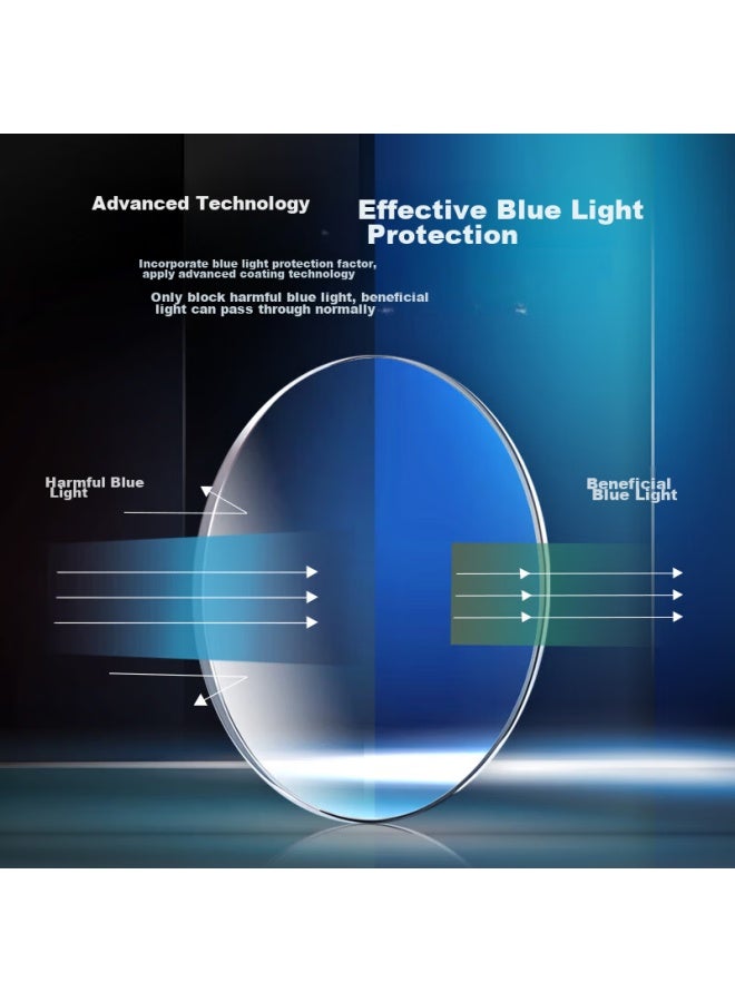 Mirror State Jingbang Ultra-light Tr High-definition Anti-blue Light Gl Reading Gl For Men And Women, Genuine Universal Prescription Reading Gl - Image 2