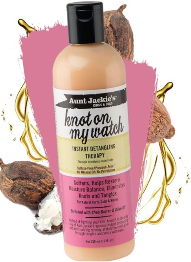 Aunt Jackie's Knot On My Watch Instant Detangling Therapy 355 ml  - Image 1