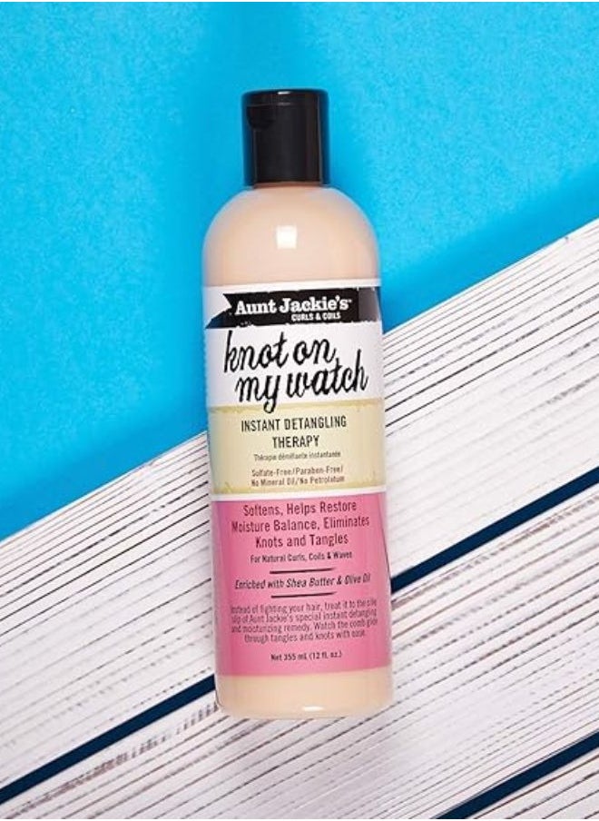 Aunt Jackie's Knot On My Watch Instant Detangling Therapy 355 ml  - Image 3