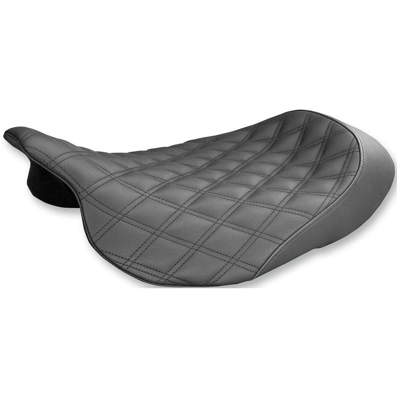 Saddlemen Renegade Lattice Stitch Black Solo Seat for 0820 FLHRFLHTFLHXFLTR 80807B002LS