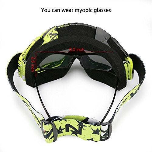 ZDATT Professional Adult Motocross Goggles Dirtbike ATV Motorcycle Gafas UV Protection Motorbike Ski Snowboard Goggles - Image 4