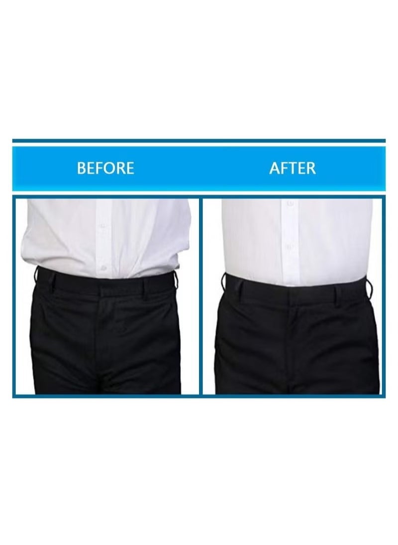 Generic - Mens Shirt Stays Holder Garters Adjustable Elastic Shirt Holder Straps - Image 1