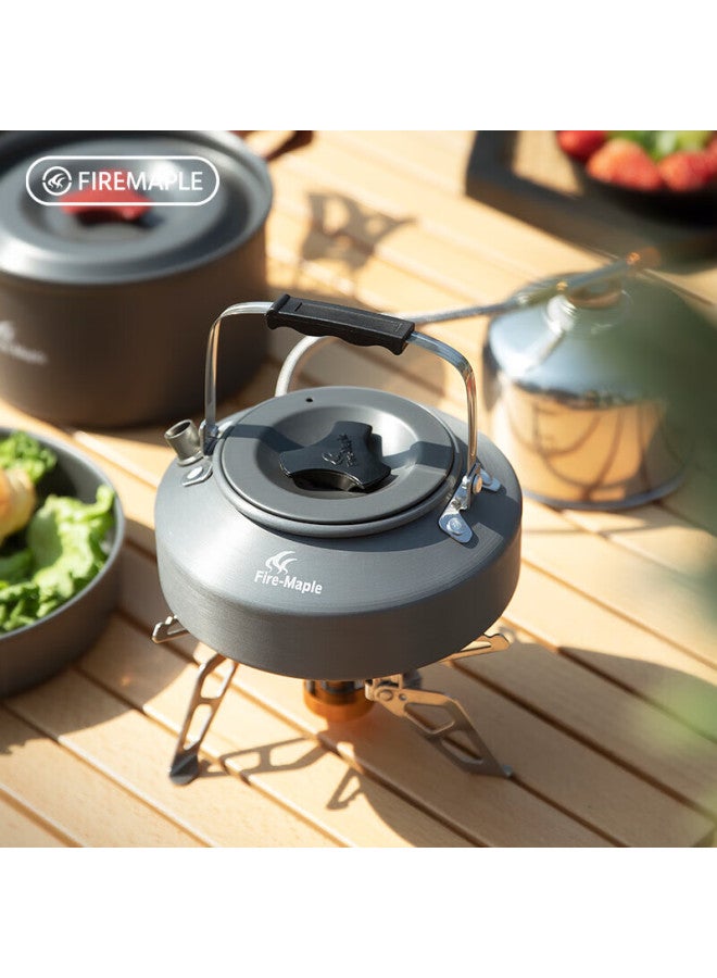 Fire-maple Camping Set With 204-piece Cookware Kit Including Stove, Tea Pot, Kettle, And Outdoor Cooking Utensils For 2-3 People - Image 2