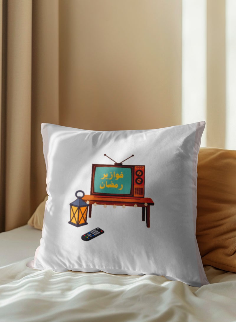 لوحة غطاء وسادة من البوليستر بتصميم فانوس رمضان - Image 5