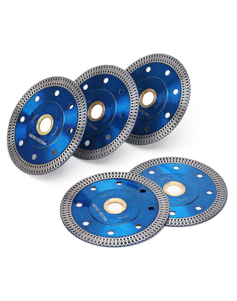 OSTEK 5Pcs/Lot 4" Diamond Saw Blades for Granite Marble Ceramic Porcelain Tiles - Image 2