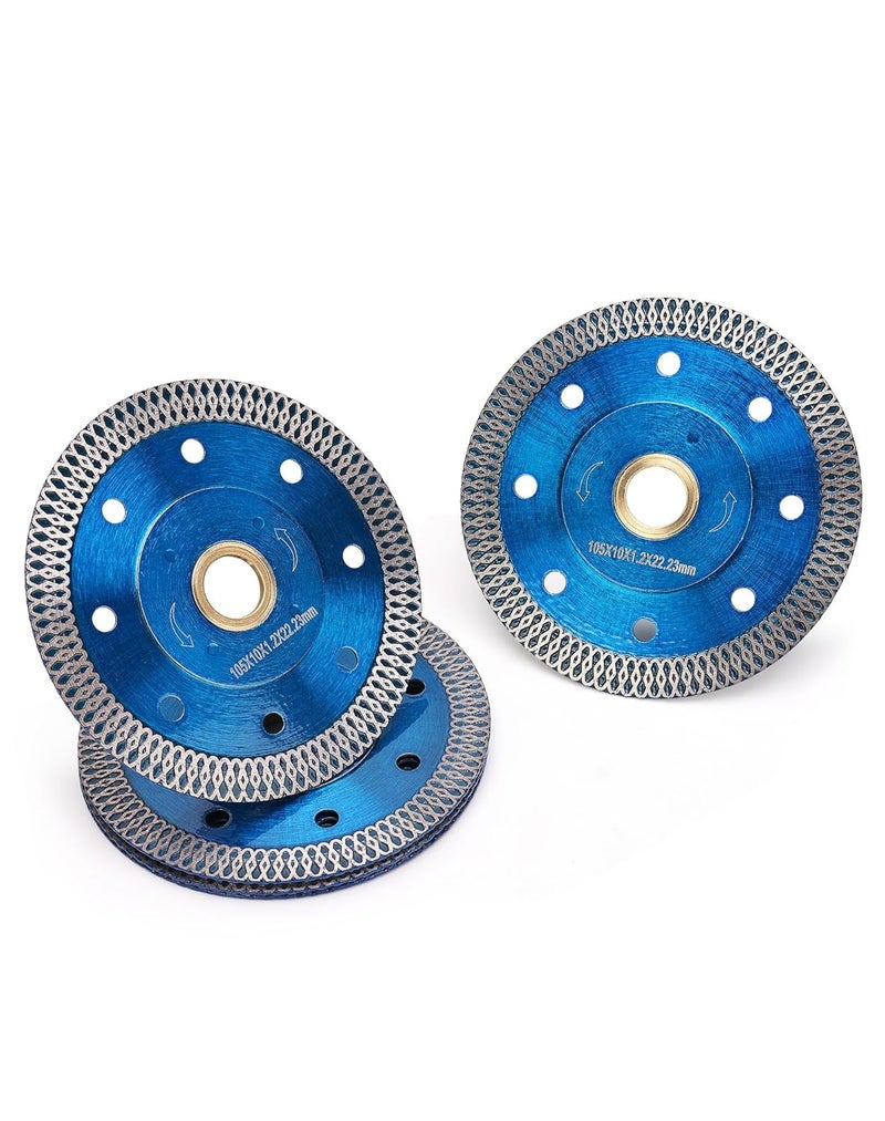 OSTEK 5Pcs/Lot 4" Diamond Saw Blades for Granite Marble Ceramic Porcelain Tiles - Image 1