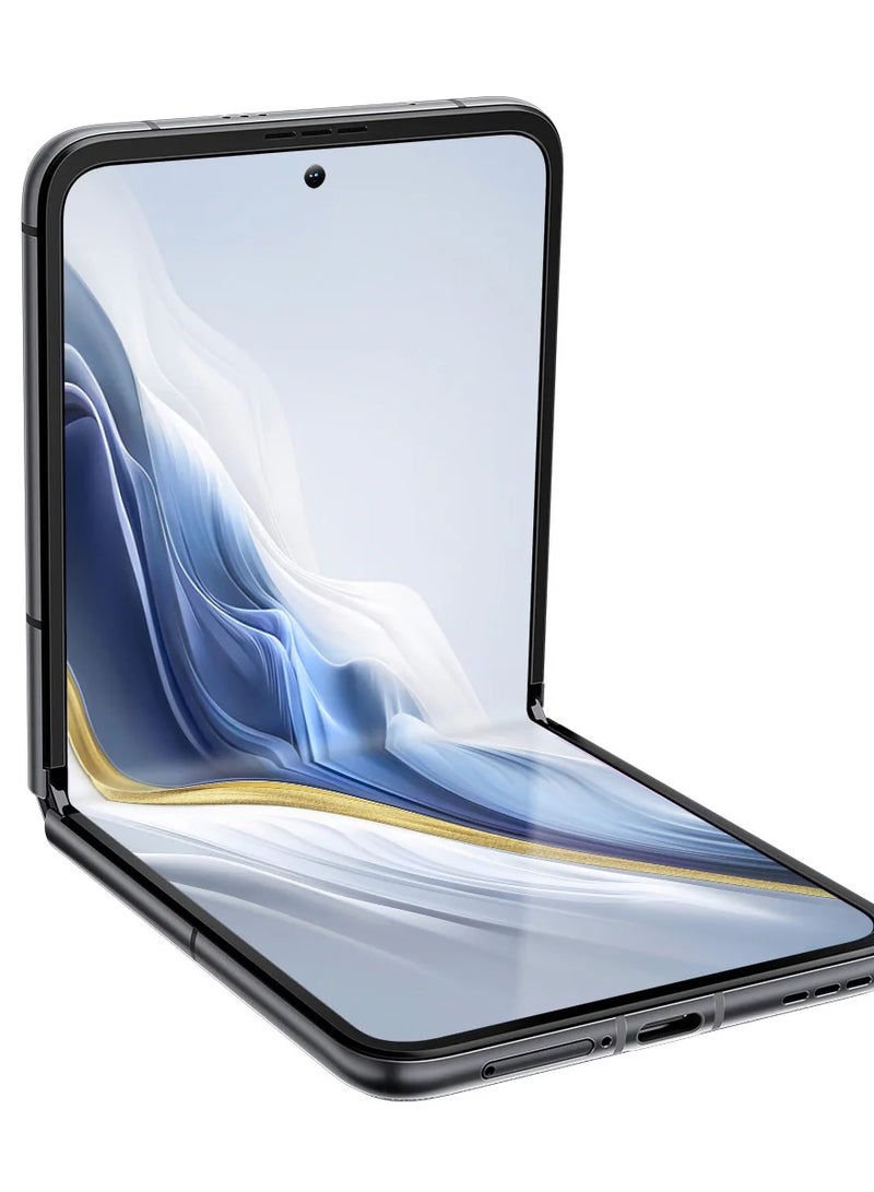 بلاكفيو هاتف ذكي هيرو 10 قابل للطي بشاشة AMOLED بحجم 6.9 بوصة ومعالج ميديا تيك هيليو G99 وذاكرة 12GB+256GB وكاميرا 108MP، أسود - Image 3