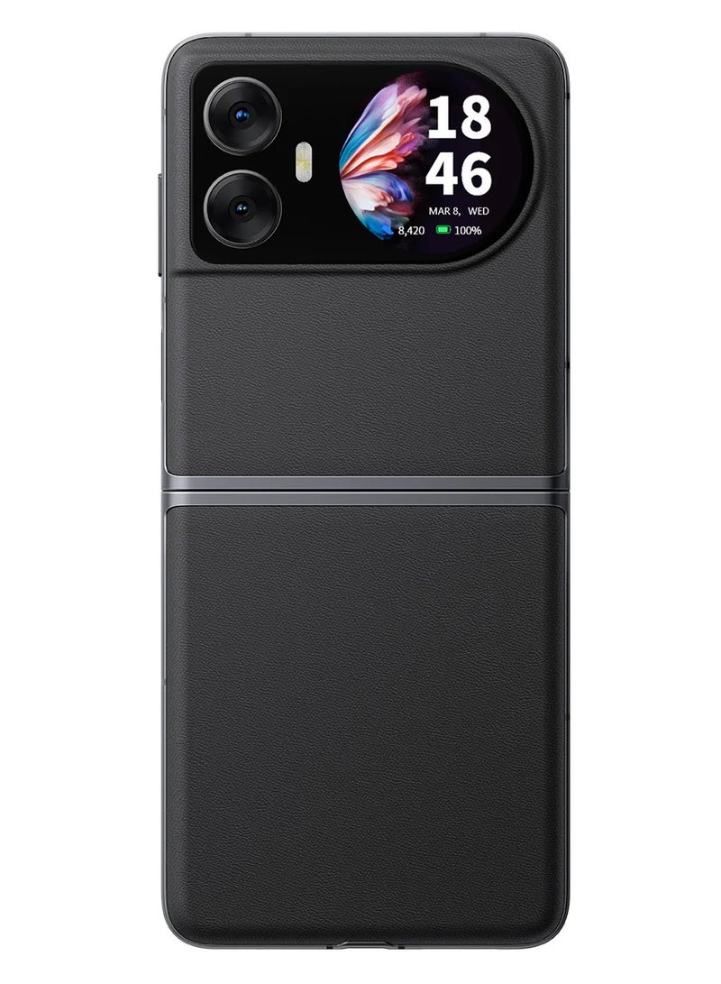بلاكفيو هاتف ذكي هيرو 10 قابل للطي بشاشة AMOLED بحجم 6.9 بوصة ومعالج ميديا تيك هيليو G99 وذاكرة 12GB+256GB وكاميرا 108MP، أسود - Image 4